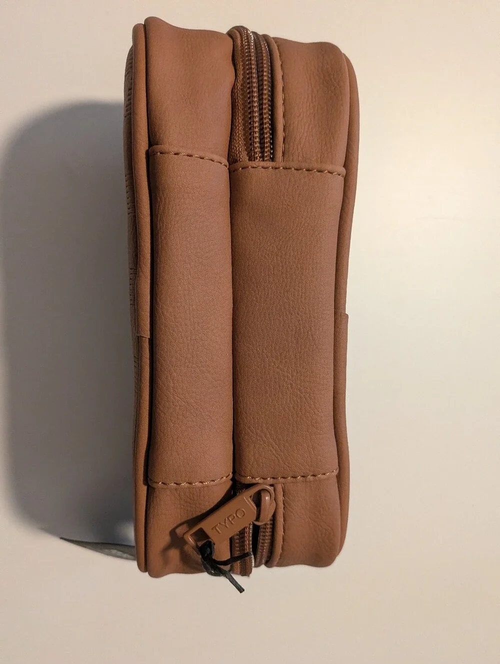 🤎 TYPO Vegan Leather Travel Toiletry & Cosmetic Organizer – New With Tags